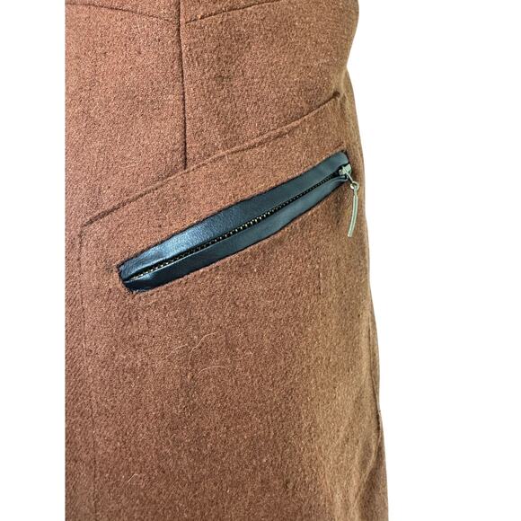 Vintage Lola Brown Wool Petticoat Sz XS - Picture 14 of 16